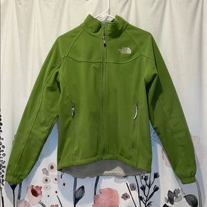 NorthFace Fullzip Green Fleece Jacket